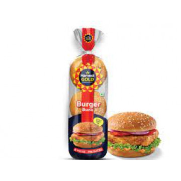 Harvest Gold Burger Buns 6Pc 300gm